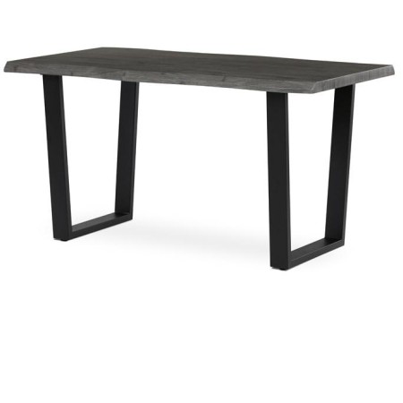 Jídelní stůl 140x80cm, mdf, šedý dub, HT-F4214 GREY
