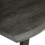 Jídelní stůl 140x80cm, mdf, šedý dub, HT-F4214 GREY