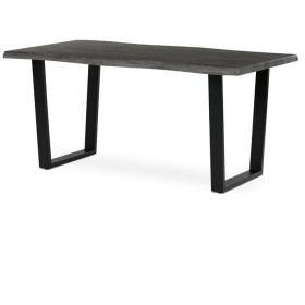 Jídelní stůl 160x90cm, mdf, šedý dub, HT-F4216 GREY