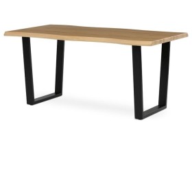 Jídelní stůl 160x90cm, mdf, divoký dub, HT-F4216 OAK