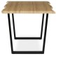 Jídelní stůl 160x90cm, mdf, divoký dub, HT-F4216 OAK