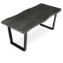 Jídelní stůl 180x90cm, mdf, šedý dub, HT-F4218 GREY