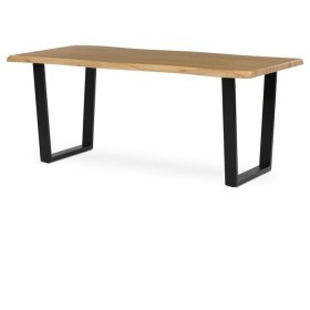 Jídelní stůl 180x90cm, mdf, divoký dub, HT-F4218 OAK