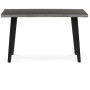 Jídelní stůl 130x80cm, mdf, šedý dub, HT-F4413 GREY