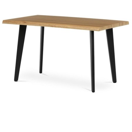 Jídelní stůl 130x80cm, mdf, divoký dub, HT-F4413 OAK