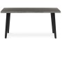 Jídelní stůl 160x90cm, mdf, šedý dub, HT-F4416 GREY