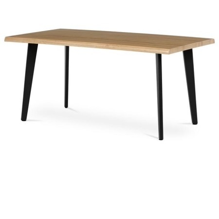 Jídelní stůl 160x90cm, mdf, divoký dub, HT-F4416 OAK