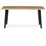 Jídelní stůl 160x90cm, mdf, divoký dub, HT-F4416 OAK
