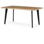 Jídelní stůl 160x90cm, mdf, divoký dub, HT-F4416 OAK