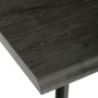 Jídelní stůl 160x90cm, mdf, šedý dub, HT-F4416 GREY