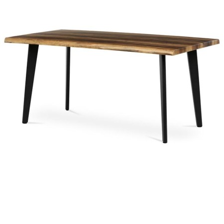Jídelní stůl 160x90cm, mdf, old wood, HT-F4416 OLW