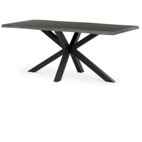 Jídelní stůl 180x90cm, mdf, šedý dub, HT-F4618 GREY