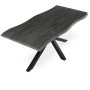 Jídelní stůl 180x90cm, mdf, šedý dub, HT-F4618 GREY