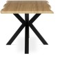 Jídelní stůl 180x90cm, mdf, divoký dub, HT-F4618 OAK