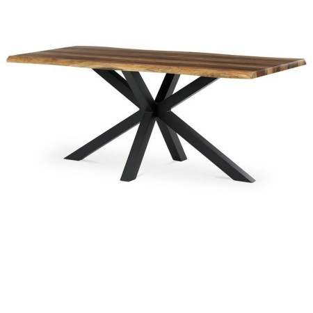 Jídelní stůl 180x90cm, mdf, old wood, HT-F4618 OLW