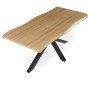 Jídelní stůl 180x90cm, mdf, divoký dub, HT-F4618 OAK