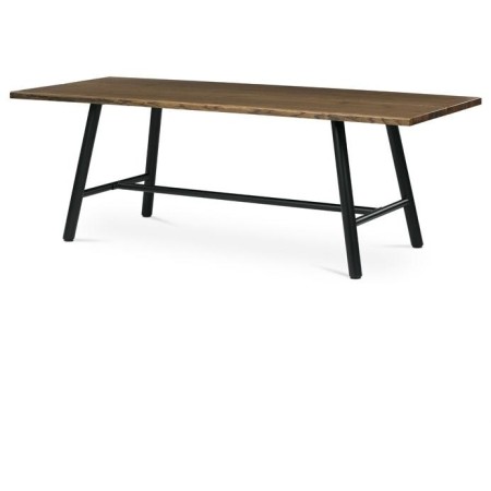 Jídelní stůl 220x90cm, dýha, ořech, HT-T1822 WAL