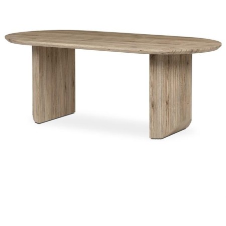 Jídelní stůl 200x100cm, mdf, dub san remo, HT-W1578 SRE