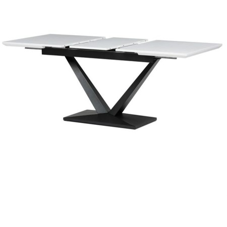 Jídelní stůl rozkládací 140-180x85 cm, mdf HT-W1630 WT