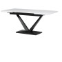 Jídelní stůl rozkládací 140-180x85 cm, mdf HT-W1630 WT