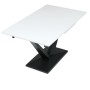 Jídelní stůl rozkládací 140-180x85 cm, mdf HT-W1630 WT