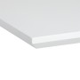 Jídelní stůl rozkládací 140-180x85 cm, mdf HT-W1630 WT