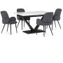 Jídelní stůl rozkládací 140-180x85 cm, mdf HT-W1630 WT