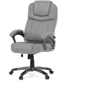 Kancelářské křeslo, houpací mechanismus, šedá látka, KA-C715 GREY2