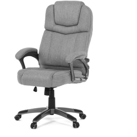 Kancelářské křeslo, houpací mechanismus, šedá látka, KA-C715 GREY2