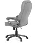 Kancelářské křeslo, houpací mechanismus, šedá látka, KA-C715 GREY2