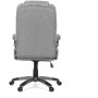 Kancelářské křeslo, houpací mechanismus, šedá látka, KA-C715 GREY2