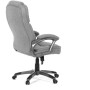 Kancelářské křeslo, houpací mechanismus, šedá látka, KA-C715 GREY2