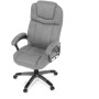 Kancelářské křeslo, houpací mechanismus, šedá látka, KA-C715 GREY2