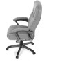 Kancelářské křeslo, houpací mechanismus, šedá látka, KA-C715 GREY2