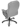 Kancelářské křeslo, houpací mechanismus, šedá látka, KA-C715 GREY2