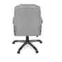 Kancelářské křeslo, houpací mechanismus, šedá látka, KA-C715 GREY2
