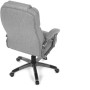 Kancelářské křeslo, houpací mechanismus, šedá látka, KA-C715 GREY2