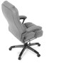 Kancelářské křeslo, houpací mechanismus, šedá látka, KA-C715 GREY2