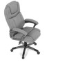 Kancelářské křeslo, houpací mechanismus, šedá látka, KA-C715 GREY2