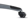 Kancelářské křeslo, houpací mechanismus, šedá látka, KA-C715 GREY2