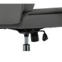 Kancelářské křeslo, houpací mechanismus, šedá ekokůže, KA-D8104 GREY