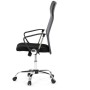 Kancelářská židle, houpací mechanismus, šedá síťovina, KA-E305 GREY