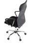 Kancelářská židle, houpací mechanismus, šedá síťovina, KA-E305 GREY