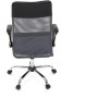 Kancelářská židle, houpací mechanismus, šedá síťovina, KA-E305 GREY
