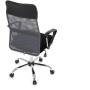 Kancelářská židle, houpací mechanismus, šedá síťovina, KA-E305 GREY