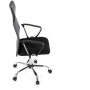 Kancelářská židle, houpací mechanismus, šedá síťovina, KA-E305 GREY