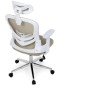 Kancelářská židle, houpací mechanismus, béžová síťovina, KA-K2031 BGE