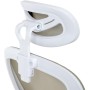 Kancelářská židle, houpací mechanismus, béžová síťovina, KA-K2031 BGE