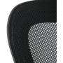 Kancelářská židle, houpací mechanismus, šedá síťovina, KA-K2006 GREY