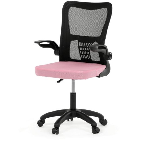 Kancelářská židle, houpací mechanismus, růžová síťovina, KA-K2006 PINK